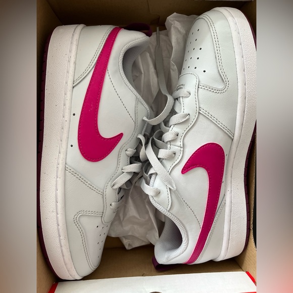 Nike Shoes - NIKE Court borough Low 2 -Big kids size 7